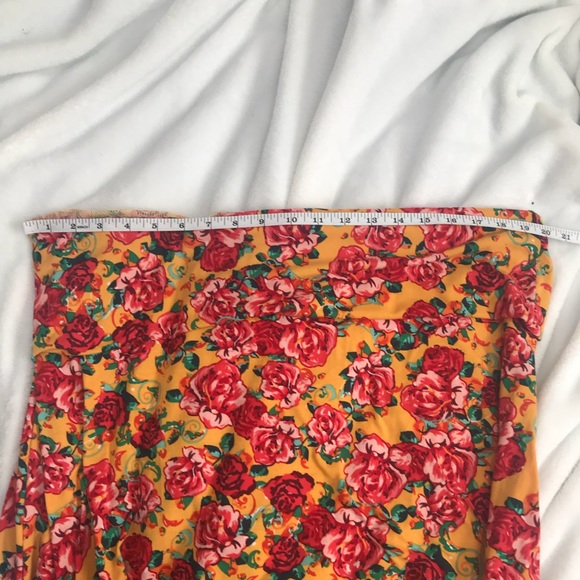 LulaRoe Floral Maxi Skirt - Picture 2 of 4